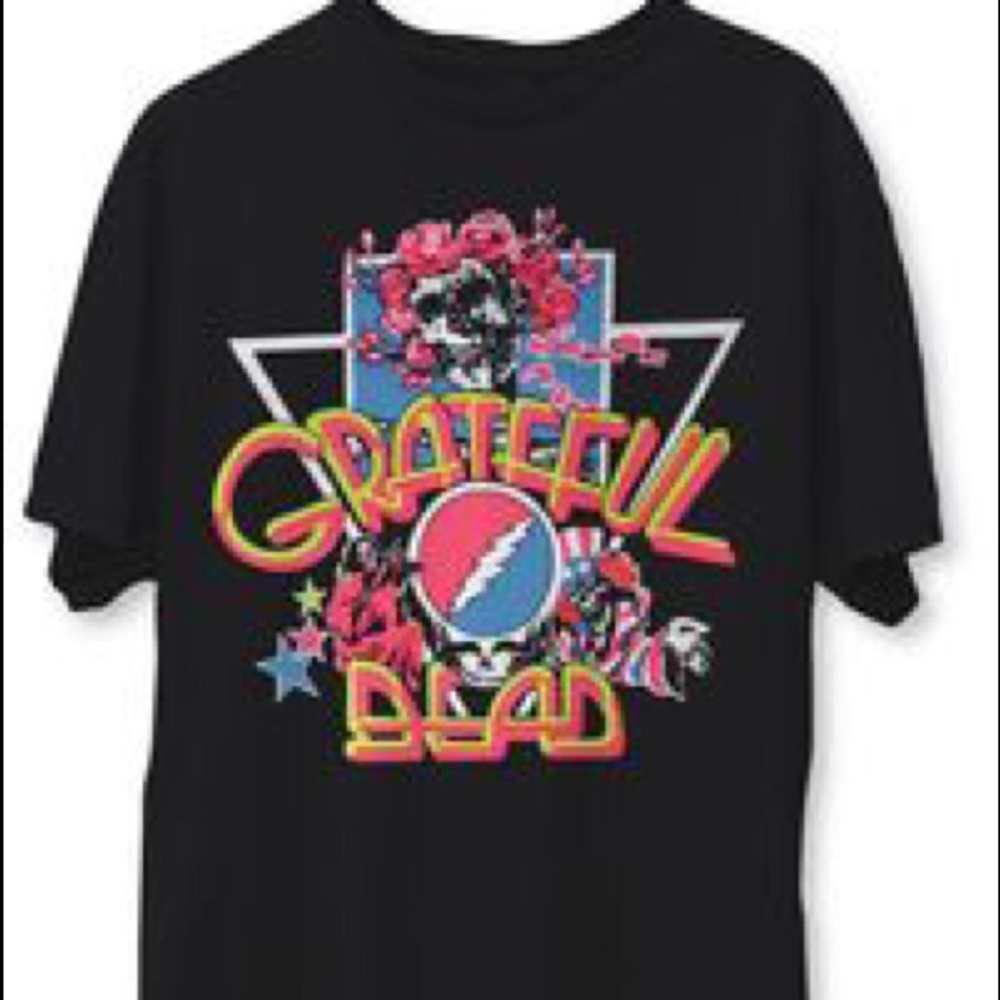Grateful Dead Neon Junk Food T Shirt …
